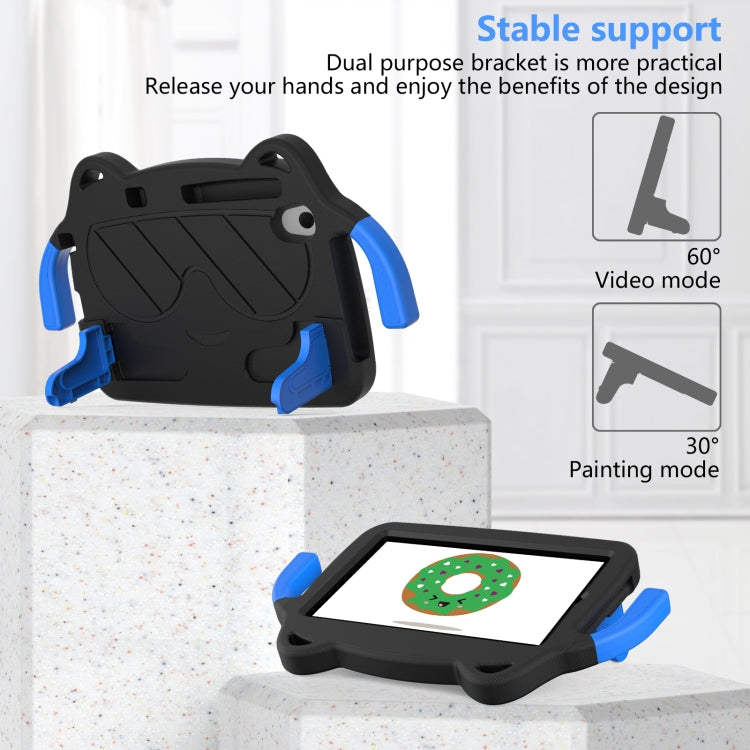 For Lenovo Tab M8 TB-300FU/TB-300XU 4rd Gen Ice Baby EVA Shockproof Hard PC Tablet Case(Black+Blue) - Lenovo by PMC TechLife | Online Shopping South Africa | PMC TechLife | Buy Now Pay Later Mobicred