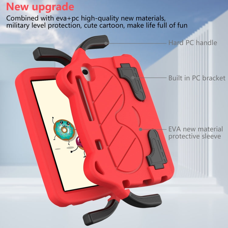 For Lenovo Tab M8 HD 8505F/X8705F 2rd Gen Ice Baby EVA Shockproof Hard PC Tablet Case(Red+Black) - Lenovo by PMC TechLife | Online Shopping South Africa | PMC TechLife | Buy Now Pay Later Mobicred