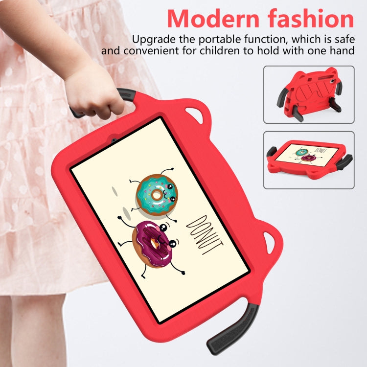 For Lenovo Tab M8 HD 8505F/X8705F 2rd Gen Ice Baby EVA Shockproof Hard PC Tablet Case(Red+Black) - Lenovo by PMC TechLife | Online Shopping South Africa | PMC TechLife | Buy Now Pay Later Mobicred
