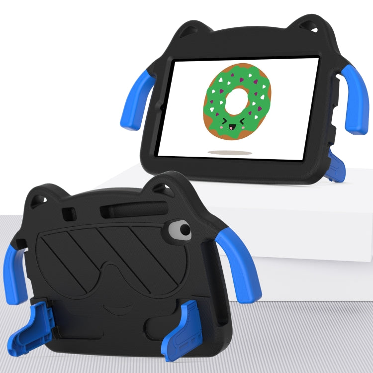 For Lenovo Tab M8 HD 8505F/X8705F 2rd Gen Ice Baby EVA Shockproof Hard PC Tablet Case(Black+Blue) - Lenovo by PMC TechLife | Online Shopping South Africa | PMC TechLife | Buy Now Pay Later Mobicred