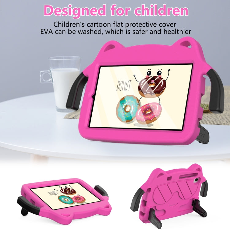 For Lenovo Tab M8 8506X 3rd Gen Ice Baby EVA Shockproof Hard PC Tablet Case(Rose Red+Black) - Lenovo by PMC TechLife | Online Shopping South Africa | PMC TechLife | Buy Now Pay Later Mobicred