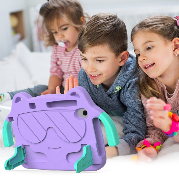 For Lenovo Tab M8 8506X 3rd Gen Ice Baby EVA Shockproof Hard PC Tablet Case(Light Purple+Mint Green) - Lenovo by PMC TechLife | Online Shopping South Africa | PMC TechLife | Buy Now Pay Later Mobicred