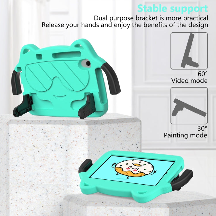 For TCL LE 2023 / Tab 8 2022 Ice Baby EVA Shockproof Hard PC Tablet Case(Mint Green+Black) - free shipping - PMC TechLife - Order now!