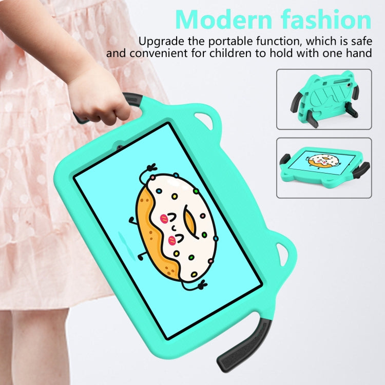 For TCL LE 2023 / Tab 8 2022 Ice Baby EVA Shockproof Hard PC Tablet Case(Mint Green+Black) - free shipping - PMC TechLife - Order now!