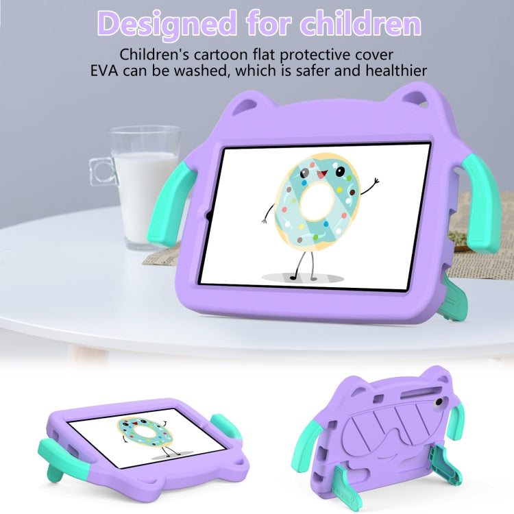 For TCL LE 2023 / Tab 8 2022 Ice Baby EVA Shockproof Hard PC Tablet Case(Light Purple+Mint Green) - Others by PMC TechLife | Online Shopping South Africa | PMC TechLife | Buy Now Pay Later Mobicred