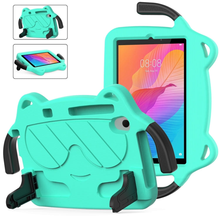 For Huawei MatePad T8 8.0 2020 Ice Baby EVA Shockproof Hard PC Tablet Case(Mint Green+Black) - Huawei by PMC TechLife | Online Shopping South Africa | PMC TechLife | Buy Now Pay Later Mobicred