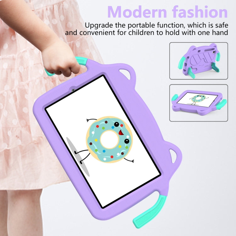 For Huawei MatePad T8 8.0 2020 Ice Baby EVA Shockproof Hard PC Tablet Case(Light Purple+Mint Green) - Huawei by PMC TechLife | Online Shopping South Africa | PMC TechLife | Buy Now Pay Later Mobicred