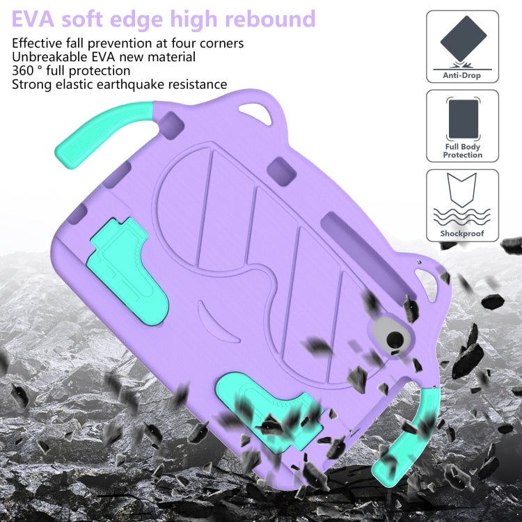 For Huawei MediaPad M5 Lite 8.0 Ice Baby EVA Shockproof Hard PC Tablet Case(Light Purple+Mint Green) - Huawei by PMC TechLife | Online Shopping South Africa | PMC TechLife | Buy Now Pay Later Mobicred
