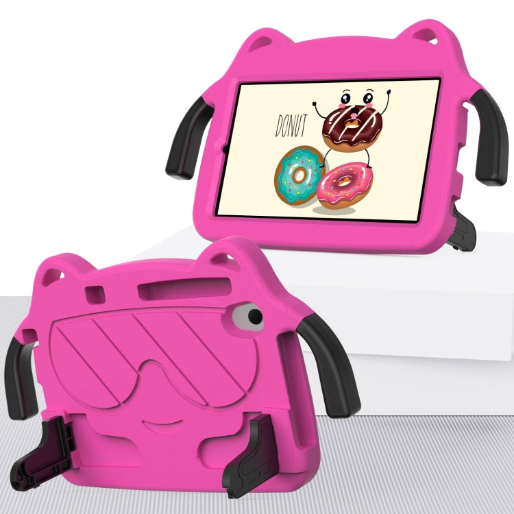 For Huawei MediaPad M6 8.4 2019/2020 Ice Baby EVA Shockproof Hard PC Tablet Case(Rose Red+Black) - Huawei by PMC TechLife | Online Shopping South Africa | PMC TechLife | Buy Now Pay Later Mobicred