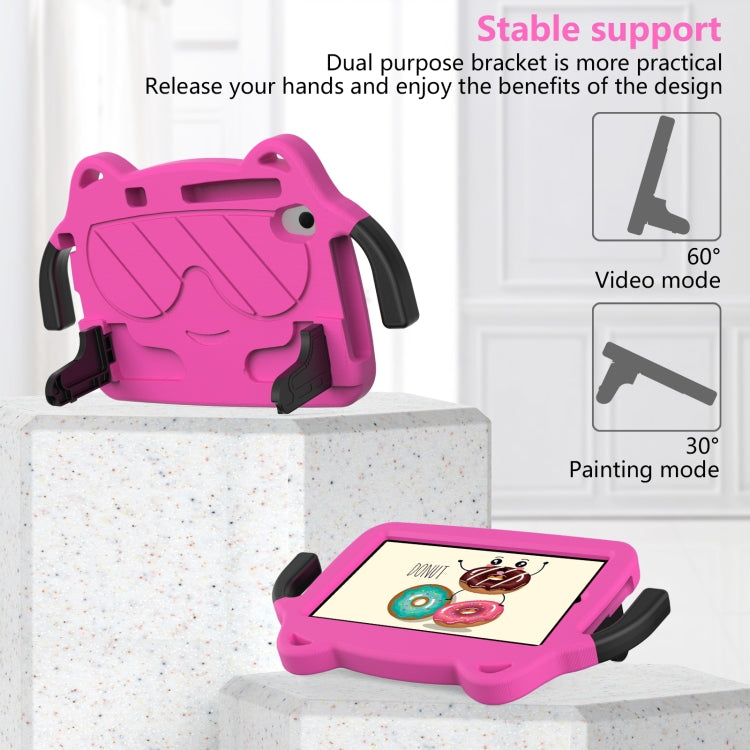 For Huawei MediaPad M6 8.4 2019/2020 Ice Baby EVA Shockproof Hard PC Tablet Case(Rose Red+Black) - Huawei by PMC TechLife | Online Shopping South Africa | PMC TechLife | Buy Now Pay Later Mobicred