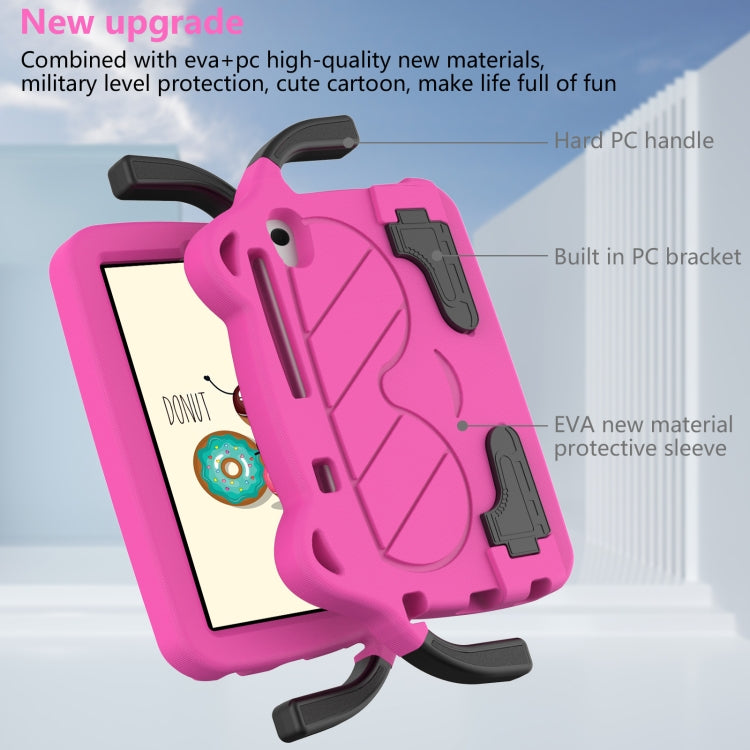 For Huawei MediaPad M6 8.4 2019/2020 Ice Baby EVA Shockproof Hard PC Tablet Case(Rose Red+Black) - Huawei by PMC TechLife | Online Shopping South Africa | PMC TechLife | Buy Now Pay Later Mobicred