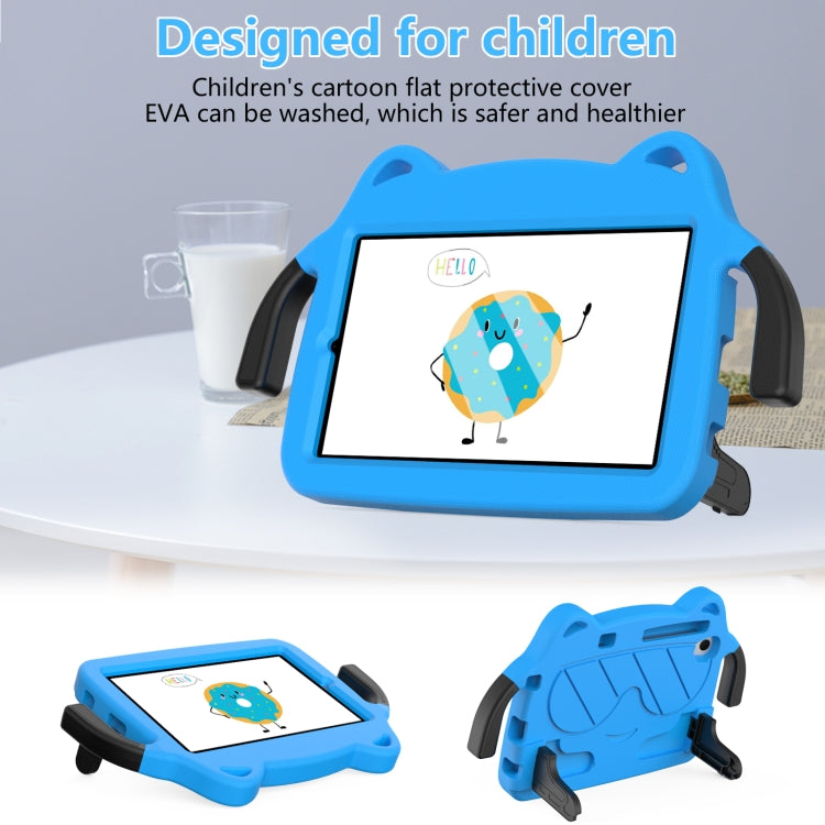For Huawei MediaPad M6 8.4 2019/2020 Ice Baby EVA Shockproof Hard PC Tablet Case(Sky Blue+Black) - free shipping - PMC TechLife - Order now!