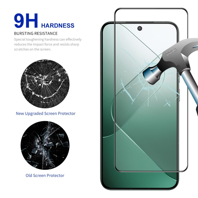 For Xiaomi 14 2pcs ENKAY Hat-Prince Full Glue High Aluminum-silicon Tempered Glass Film - 14 Tempered Glass by ENKAY | Online Shopping South Africa | PMC TechLife