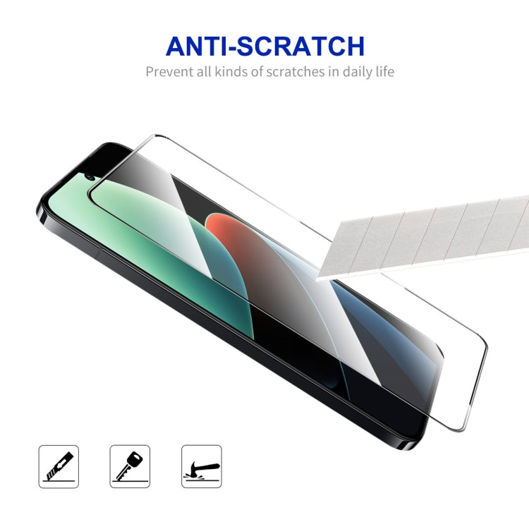 For Xiaomi 14 2pcs ENKAY Hat-Prince Full Glue High Aluminum-silicon Tempered Glass Film - 14 Tempered Glass by ENKAY | Online Shopping South Africa | PMC TechLife