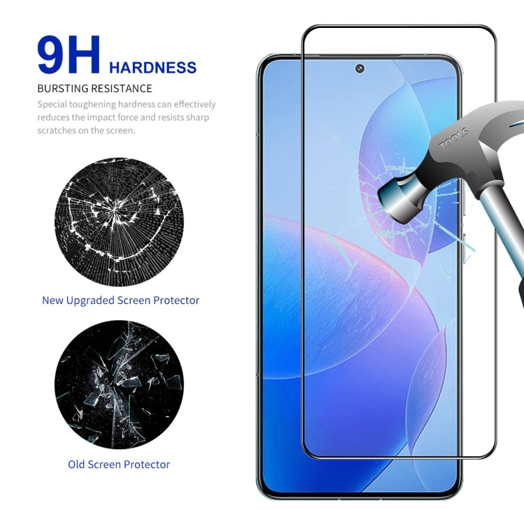 For Redmi K70 / K70 Pro / K70E 2pcs ENKAY Hat-Prince Full Glue High Aluminum-silicon Tempered Glass Film -  by ENKAY | Online Shopping South Africa | PMC Jewellery | Buy Now Pay Later Mobicred
