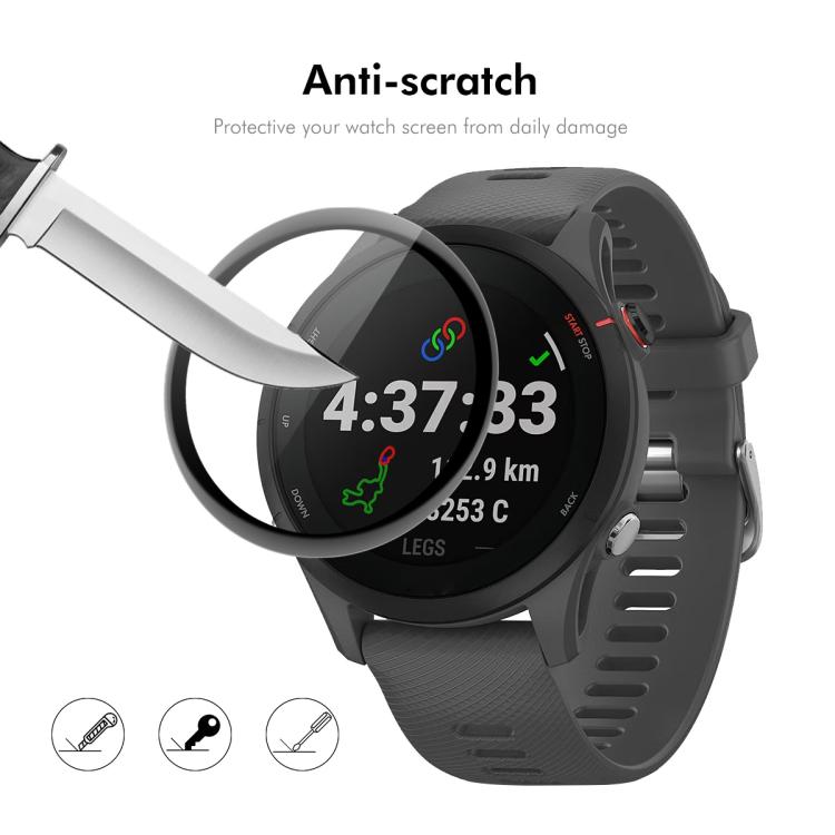 For Garmin vivoactive 6 ENKAY 3D Full Coverage Soft PC Edge PMMA HD Screen Protector Film - free shipping - PMC TechLife - Order now!