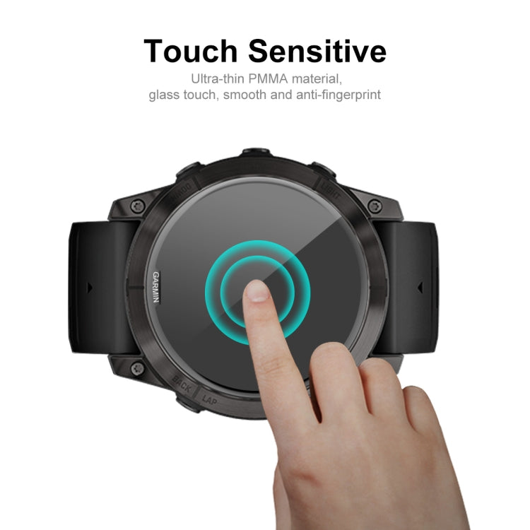 For Garmin Epix Pro Gen 2 51mm 5pcs ENKAY 3D Full Coverage Soft PC Edge + PMMA HD Screen Protector Film - Screen Protector by ENKAY | Online Shopping South Africa | PMC TechLife