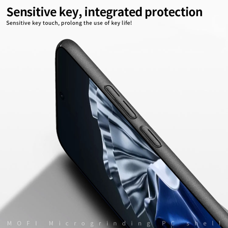 For Huawei P60 / P60 Pro MOFI Fandun Series Frosted PC Ultra-thin All-inclusive Phone Case(Black) - Huawei Cases by MOFI | Online Shopping South Africa | PMC TechLife | Buy Now Pay Later Mobicred