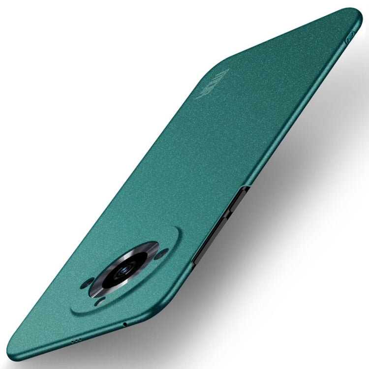 For Realme 11 Pro MOFI Fandun Series Frosted PC Ultra-thin All-inclusive Phone Case(Green) - Realme Cases by MOFI | Online Shopping South Africa | PMC TechLife