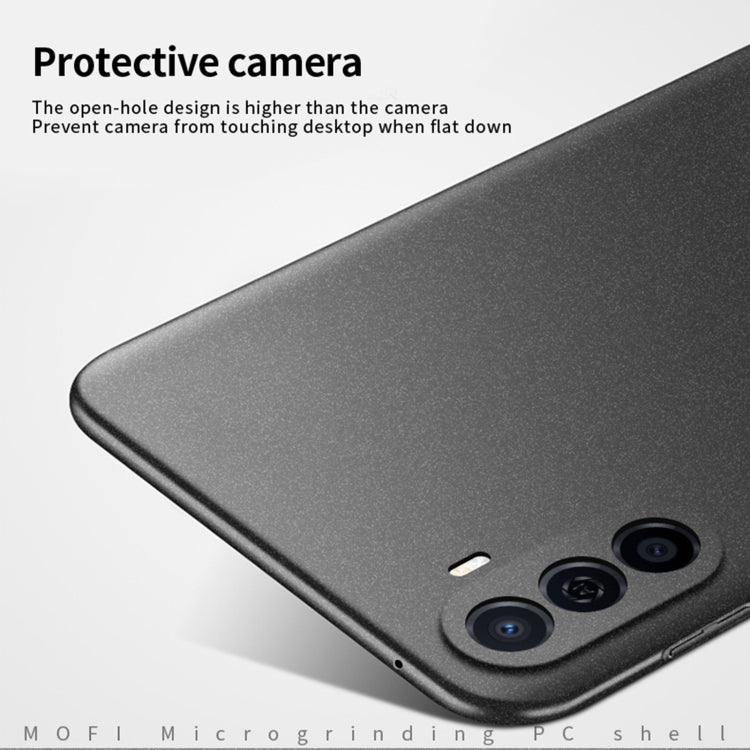 For Huawei Enjoy 50 / nova Y70 Plus MOFI Fandun Series Frosted PC Ultra-thin All-inclusive Phone Case(Gray) - Huawei Cases by MOFI | Online Shopping South Africa | PMC TechLife | Buy Now Pay Later Mobicred