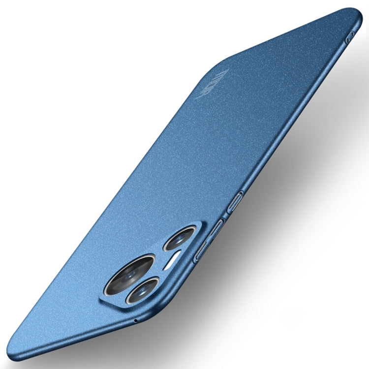 For Huawei P70 MOFI Fandun Series Frosted PC Ultra-thin All-inclusive Phone Case(Blue) - Huawei Cases by MOFI | Online Shopping South Africa | PMC TechLife