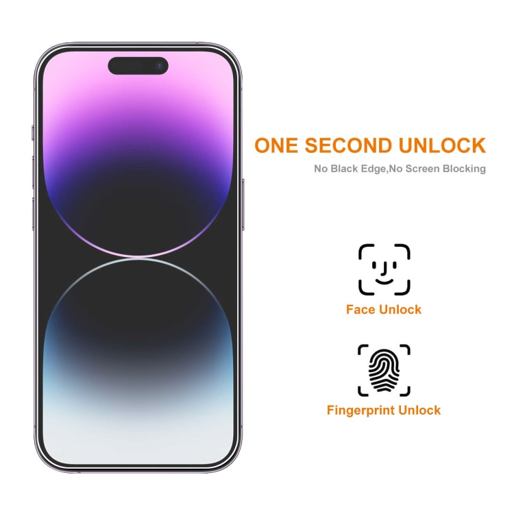For iPhone 15 Pro Max 5pcs ENKAY 0.26mm 9H 2.5D High Aluminum-silicon Tempered Glass Film - free shipping - PMC Jewellery - Order now!