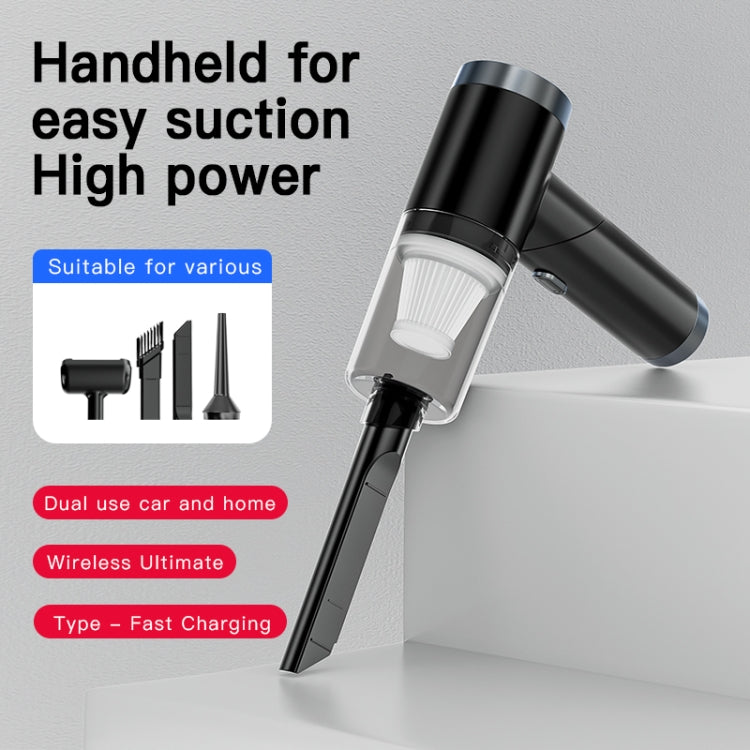 Q108 Cleaner Powerful Portable Wireless Car & Home Dual-use Hand Mini Vacuum Cleaner(Black) - Vacuum Cleaner by PMC TechLife | Online Shopping South Africa | PMC TechLife | Buy Now Pay Later Mobicred