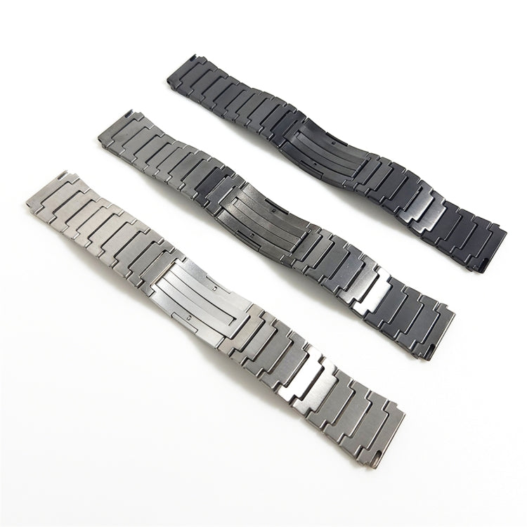 For Samsung Galaxy Watch 3 45mm One Bead Titanium Alloy Watch Band(Black) - Watch Bands by PMC TechLife | Online Shopping South Africa | PMC TechLife