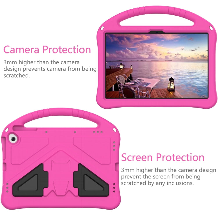 For Google Pixel Tablet 11 2023 EVA Shockproof Tablet Case with Holder(RoseRed) - Google by PMC TechLife | Online Shopping South Africa | PMC TechLife | Buy Now Pay Later Mobicred