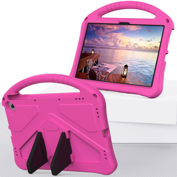 For Google Pixel Tablet 11 2023 EVA Shockproof Tablet Case with Holder(RoseRed) - Google by PMC TechLife | Online Shopping South Africa | PMC TechLife | Buy Now Pay Later Mobicred