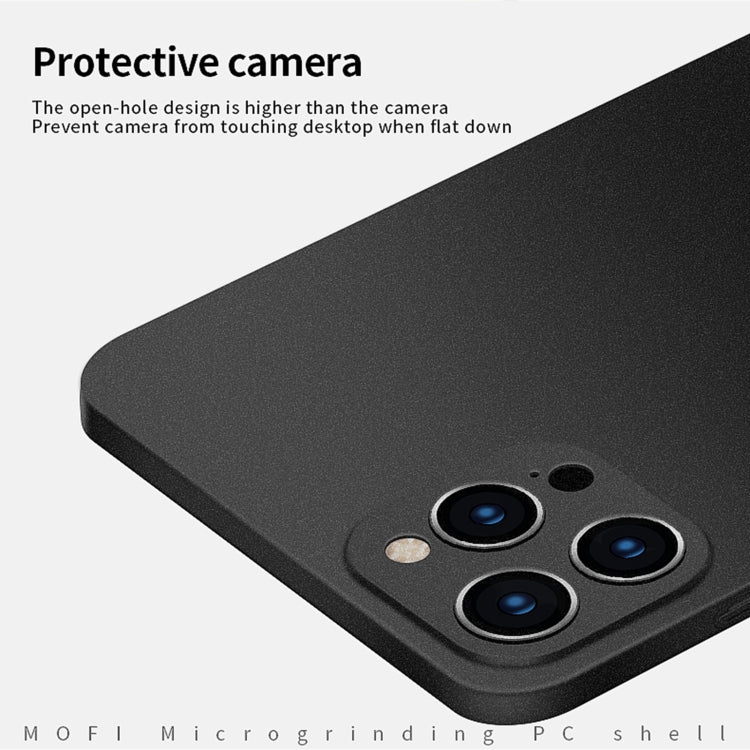 For iPhone 15 Pro MOFI Fandun Series Frosted PC Ultra-thin All-inclusive Phone Case(Red) - iPhone 15 Pro Cases by MOFI | Online Shopping South Africa | PMC TechLife | Buy Now Pay Later Mobicred
