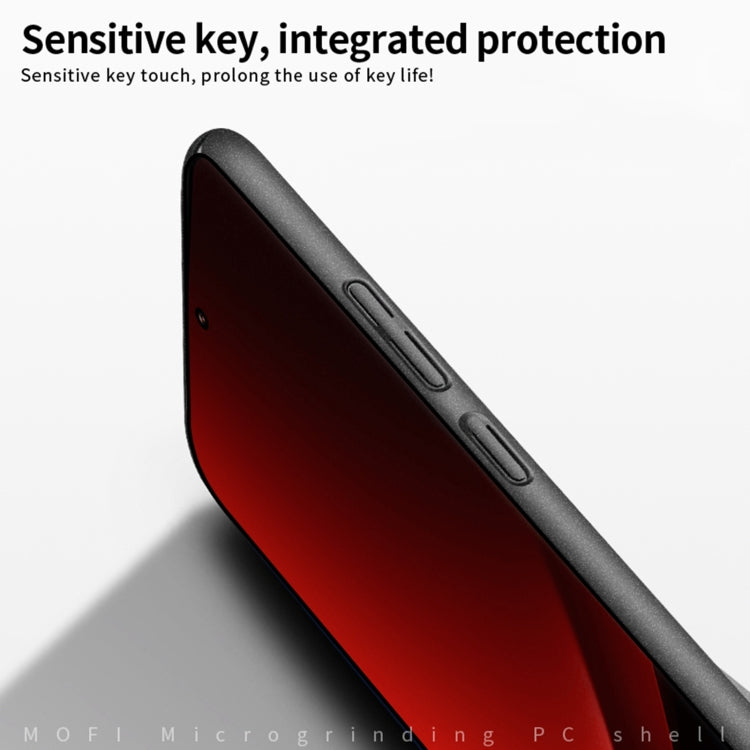 For Xiaomi 13 Ultra MOFI Fandun Series Frosted PC Ultra-thin All-inclusive Phone Case(Green) - Xiaomi Cases by MOFI | Online Shopping South Africa | PMC TechLife