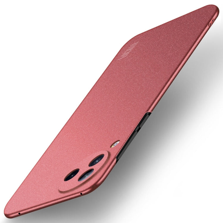 For Xiaomi CiVi3 MOFI Fandun Series Frosted PC Ultra-thin All-inclusive Phone Case(Red) - Xiaomi Cases by MOFI | Online Shopping South Africa | PMC TechLife