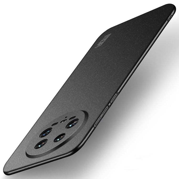 For Xiaomi 14 Ultra MOFI Fandun Series Frosted PC Ultra-thin All-inclusive Phone Case(Black) - 14 Ultra Cases by MOFI | Online Shopping South Africa | PMC TechLife | Buy Now Pay Later Mobicred