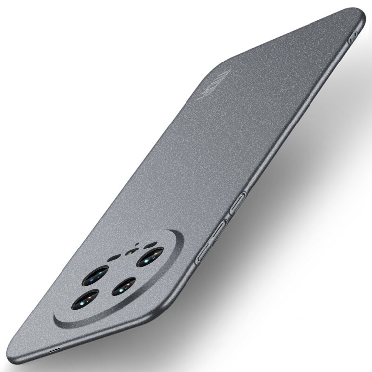 For Xiaomi 14 Ultra MOFI Fandun Series Frosted PC Ultra-thin All-inclusive Phone Case(Gray) - 14 Ultra Cases by MOFI | Online Shopping South Africa | PMC TechLife | Buy Now Pay Later Mobicred