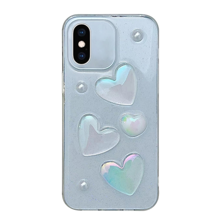 For iPhone X Max Love Epoxy TPU Phone Case(Transparent) - free shipping - PMC TechLife - Order now!