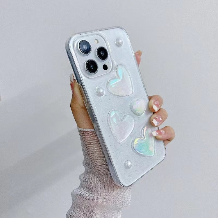 For iPhone X Max Love Epoxy TPU Phone Case(Transparent) - free shipping - PMC TechLife - Order now!
