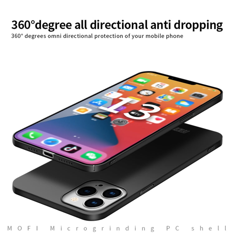 For iPhone 15 Plus MOFI Frosted PC Ultra-thin Hard Phone Case(Gold) - iPhone 15 Plus Cases by MOFI | Online Shopping South Africa | PMC TechLife | Buy Now Pay Later Mobicred