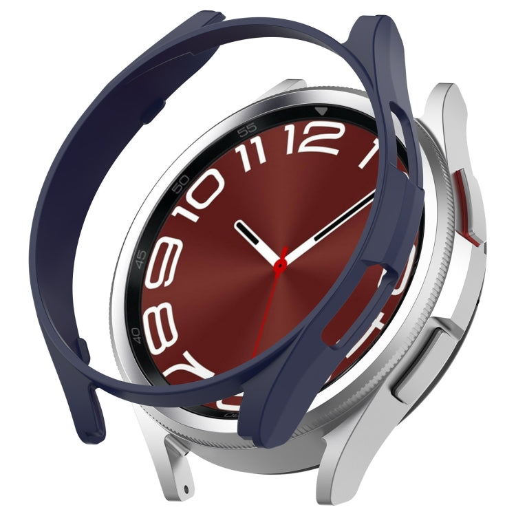 For Samsung Galaxy Watch 6 Classic 47mm Half Coverage Hollow PC Watch Protective Case(Midnight Blue) - free shipping - PMC TechLife - Order now!