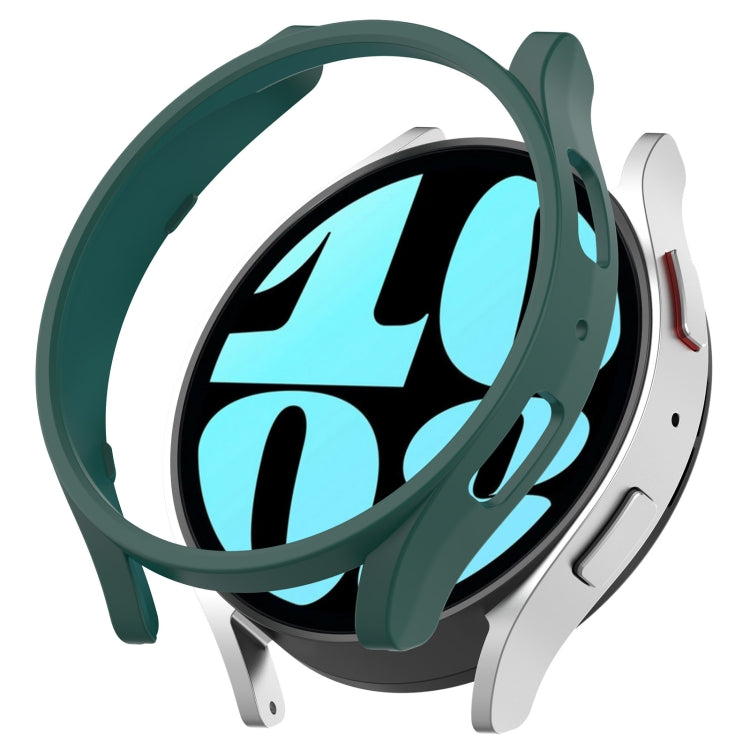 For Samsung Galaxy Watch 6 44mm Half Coverage Hollow PC Watch Protective Case(Green) - Watch Cases by PMC TechLife | Online Shopping South Africa | PMC TechLife