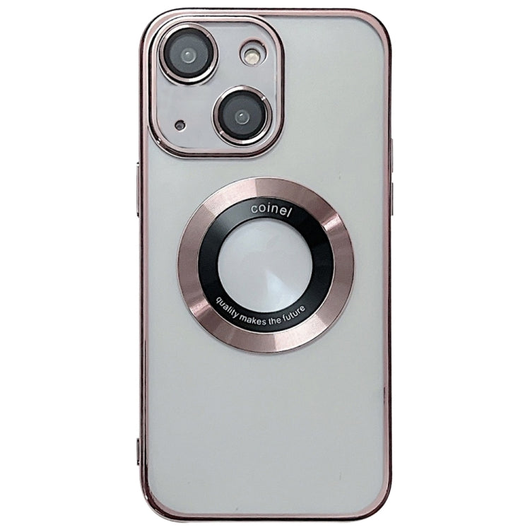 For iPhone 14 Plus Electroplating Magsafe TPU Phone Case(Rose) - free shipping - PMC TechLife - Order now!