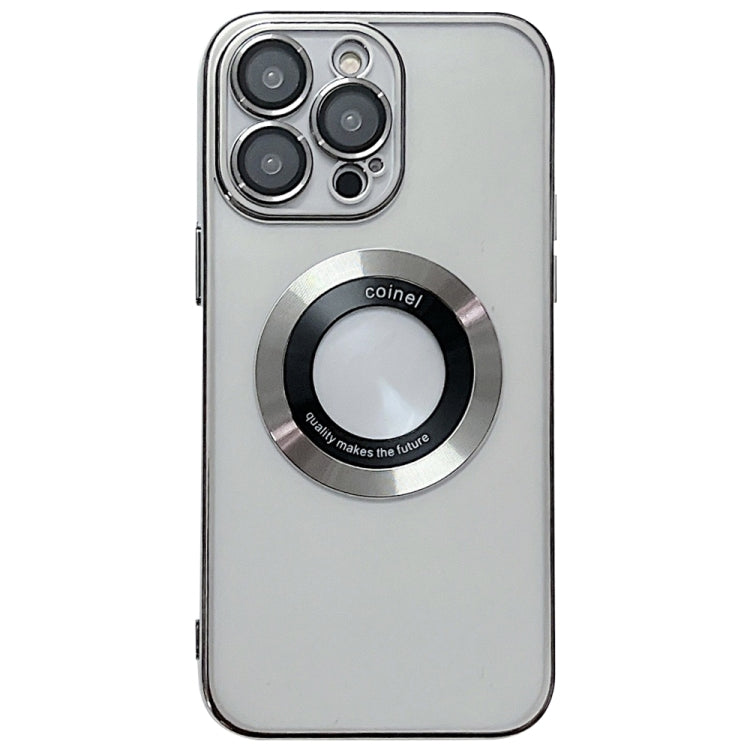 For iPhone 13 Pro Max Magsafe Electroplating TPU Phone Case(Silvery) - iPhone 13 Pro Max Cases by PMC TechLife | Online Shopping South Africa | PMC TechLife