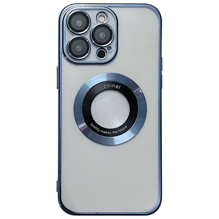 For iPhone 15 Pro Magsafe Electroplating TPU Phone Case(Blue) - iPhone 15 Pro Cases by PMC TechLife | Online Shopping South Africa | PMC TechLife