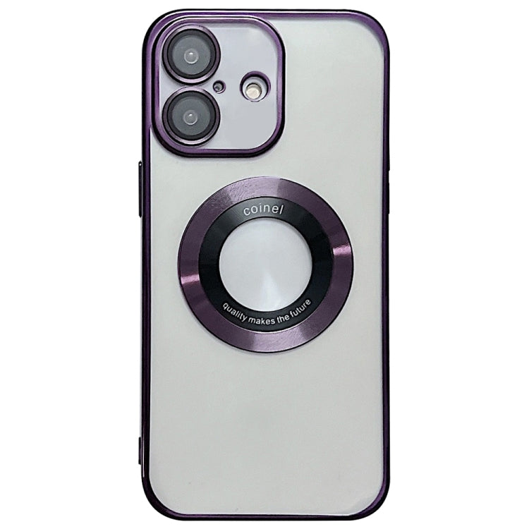 For iPhone 16 Plus Electroplating Magsafe TPU Phone Case(Purple) - iPhone 16 Plus Cases by PMC TechLife | Online Shopping South Africa | PMC TechLife | Buy Now Pay Later Mobicred