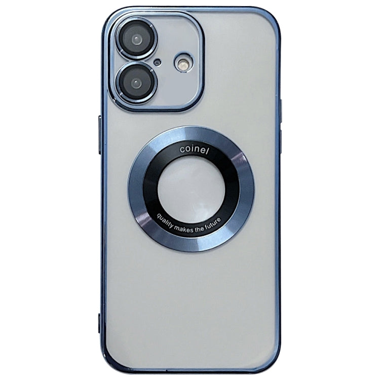 For iPhone 16 Plus Electroplating Magsafe TPU Phone Case(Blue) - iPhone 16 Plus Cases by PMC TechLife | Online Shopping South Africa | PMC TechLife | Buy Now Pay Later Mobicred