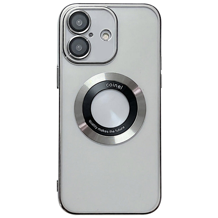 For iPhone 16 Plus Electroplating Magsafe TPU Phone Case(Silvery) - iPhone 16 Plus Cases by PMC TechLife | Online Shopping South Africa | PMC TechLife | Buy Now Pay Later Mobicred