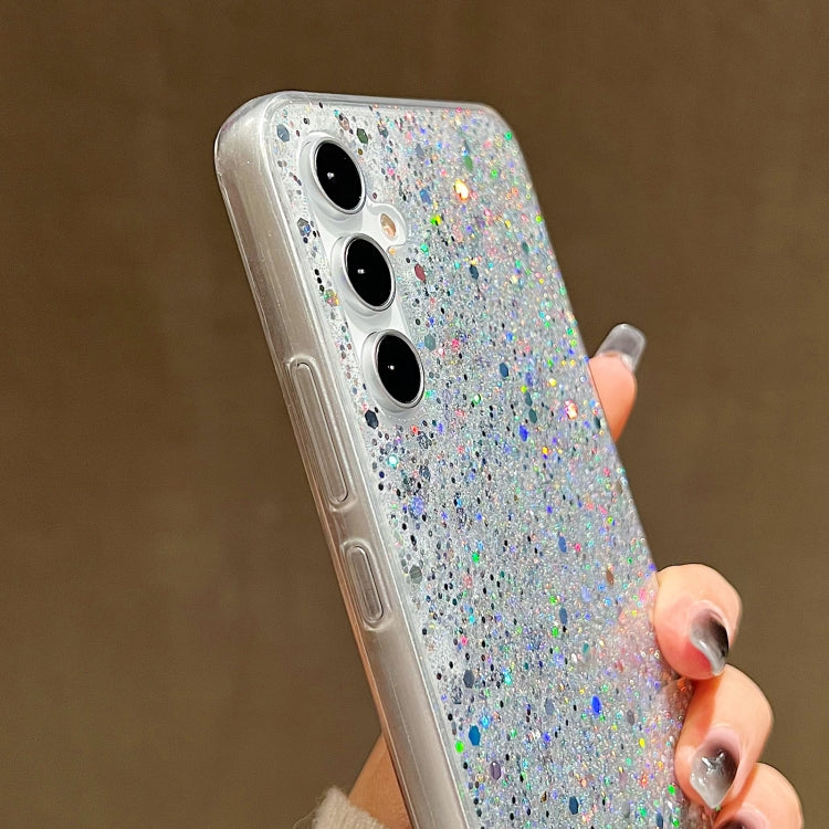 For Samsung Galaxy S24 Ultra 5G Glitter Sequins Epoxy TPU Phone Case(Purple) - Galaxy S24 Ultra 5G Cases by PMC TechLife | Online Shopping South Africa | PMC TechLife