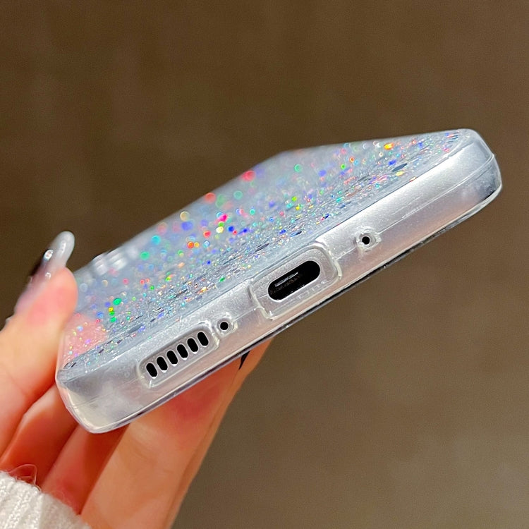 For Samsung Galaxy S24+ 5G Glitter Sequins Epoxy TPU Phone Case(Blue) - Galaxy S24+ 5G Cases by PMC TechLife | Online Shopping South Africa | PMC TechLife | Buy Now Pay Later Mobicred
