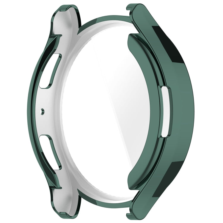 For Samsung Galaxy Watch6 40mm Full Coverage TPU Electroplated Watch Protective Case(Green) - Watch Cases by PMC TechLife | Online Shopping South Africa | PMC TechLife
