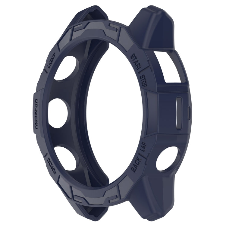 For Garmin Epix Pro / Epix Pro Gen 2 47mm / Fenix 7 / 7 Pro Armored TPU Half Wrapped Watch Protective Case(Blue) - free shipping - PMC TechLife - Order now!
